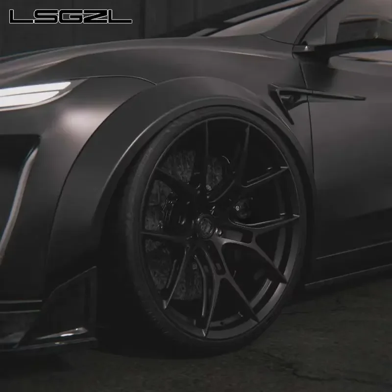 i Monoblock Custom Glossy Black Alloy Forged Wheel Rims for 5x114.3 5x120 5x130 15 18 19 20 21 22 23 24 26 Inch Car