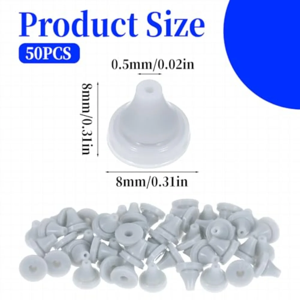 1 Millimeter Silicone Shower Head High Performance Shower Parts Smooth Consistent Flow Silicone Material Flexible Design