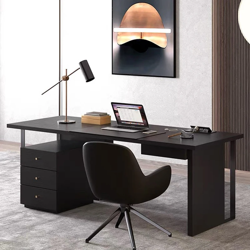 

Vanity Accessories Computer Desks Conference Office Mirror Standing Executive Desk Writing Study Table Ordinateur Home Furniture