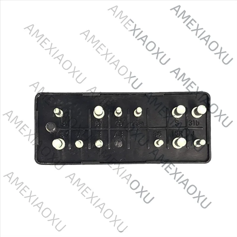 

AMEXIAOXU 1 Piece Turn Signal Flasher Wiper Relay Black Automotive Supplies For Mercedes Benz W201 W124 A2018210047 2018210047