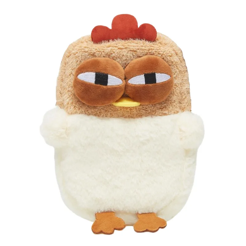 Nuovo zaino singolo in peluche di pollo Borsa a tracolla piccola Kawaii Muto Pollo divertente Borsa per animali creativi Borse a tracolla per ragazza ragazzo