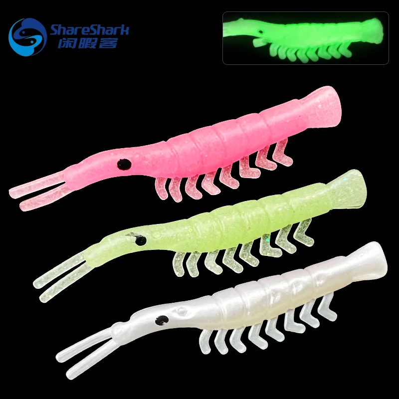 50PCS Soft Shrimps …