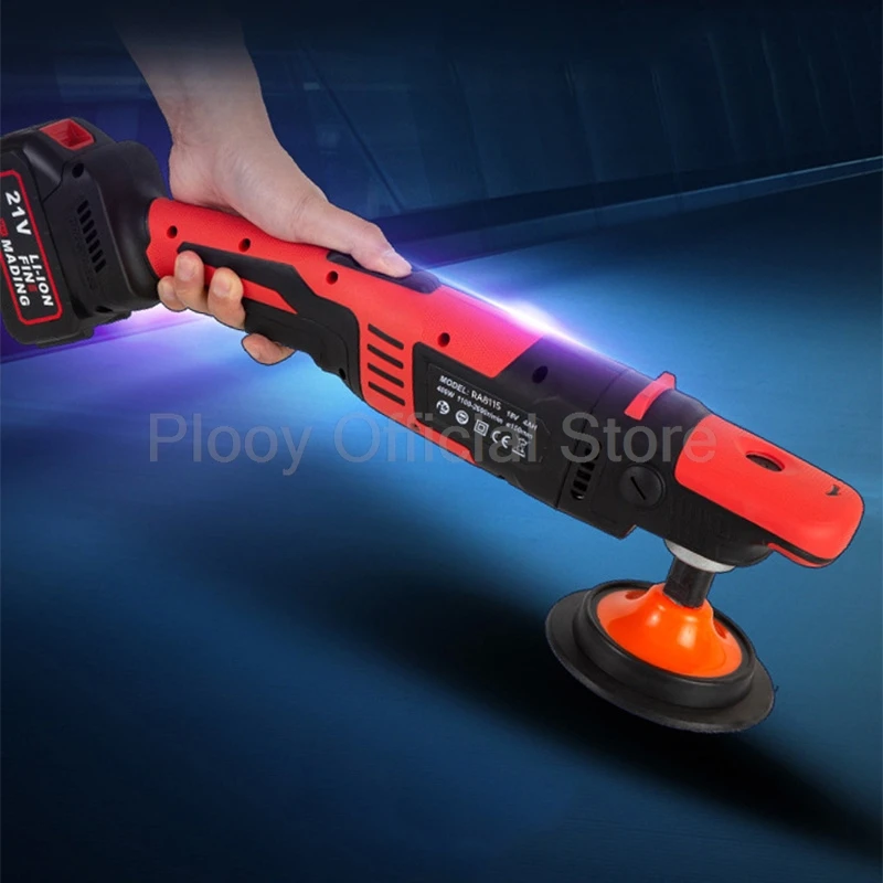 محرك نحاسي دوار لاسلكي، آلة تفصيل تلقائية متعددة الوظائف، سرعة متغيرة لصيانة زجاج أرضية تجميل السيارة #2