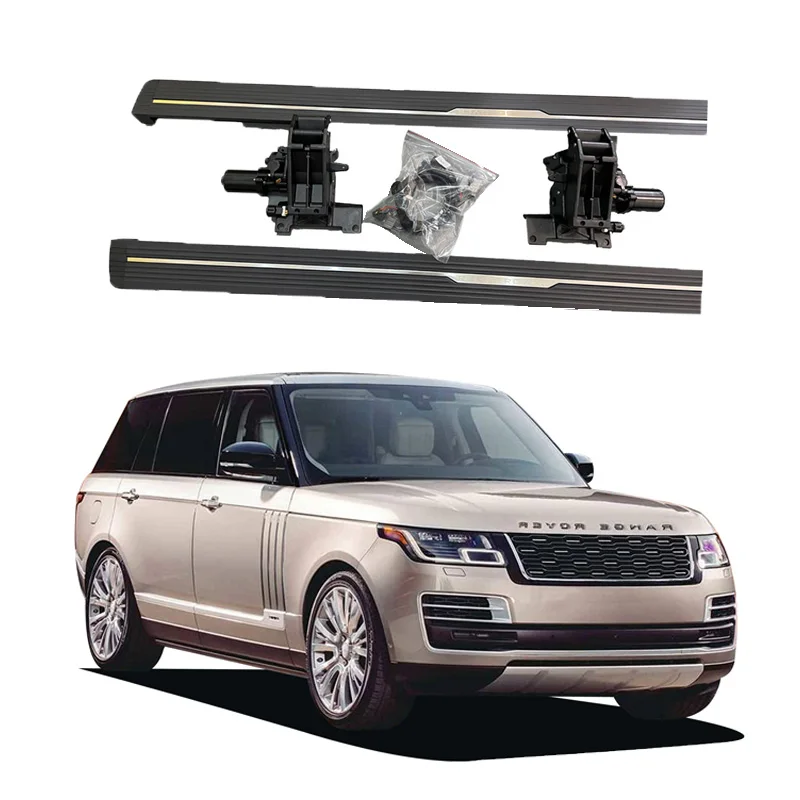 

Высококачественные боковые ступени для подножки Range Rover Vogue L405 2013-2020, алюминиевая электрическая боковая модель