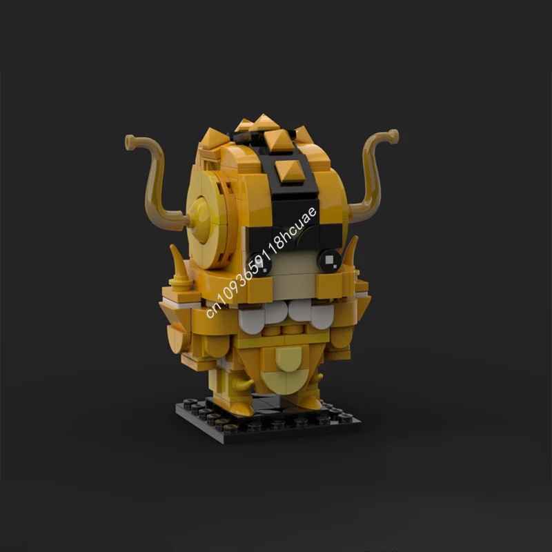 

242 шт. MOC Taurus без альбома Seiyass Brickheadz, строительный блок, рождественский подарок, обучающие игрушки для интеграции, веселые и образование