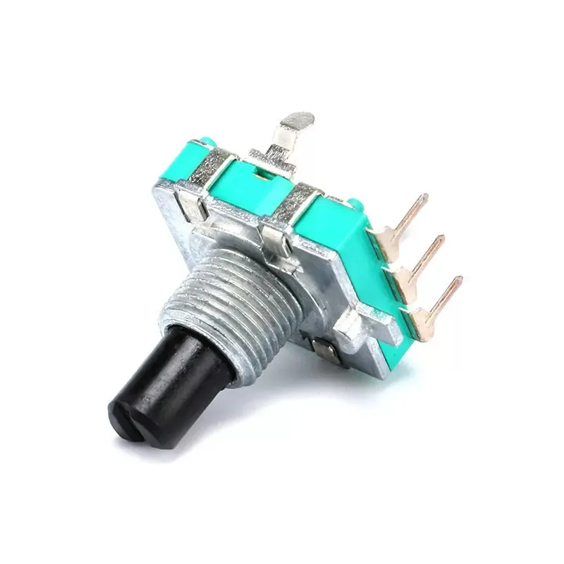 5PCS EC16 E16 audio encoder 360 ° rotary digital encoder Half moon handle Tripod handle length 15MM