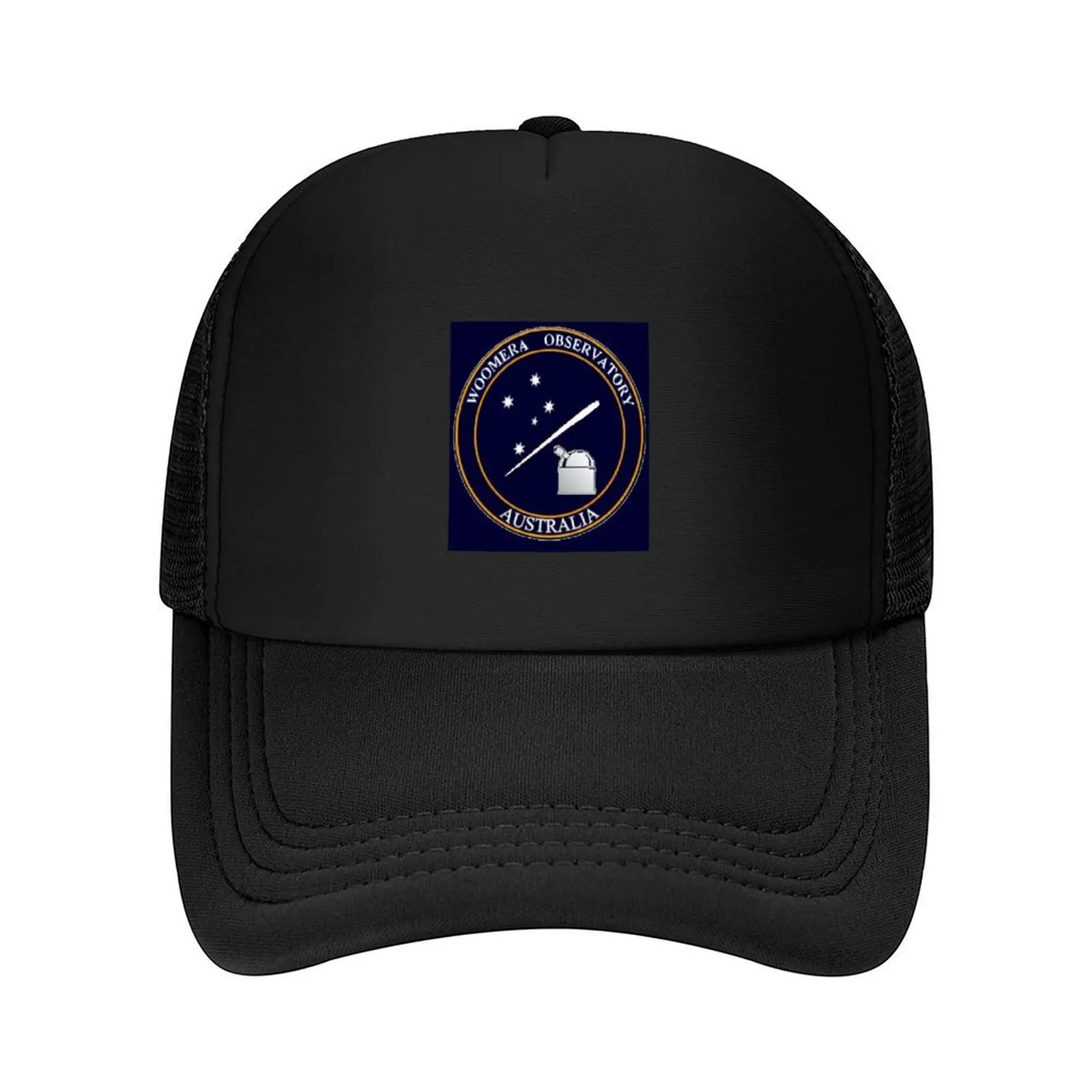 

Woomera Observatory Logo Lrg Baseball Cap fishing hat Trucker Cap New In Hat Luxury man cap Men Luxury Brand Women's