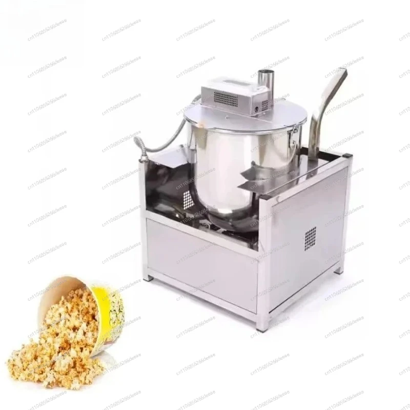 Durable Stainless Steel Industrial Vertical Popcorn Maker for Home & Commercial Use