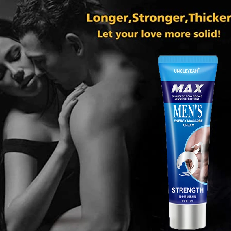 50Ml Penis Cream for Man Dick Grow Thicker Stronger Big Penis Enlargement Gel Enlarge  Pennis Increase Growth Oil Sex Product