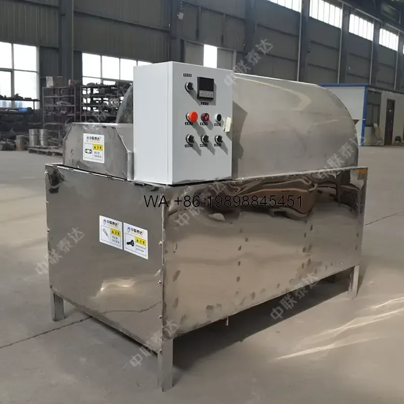 Wmwmnu for Mealworms BSFL Insect Rotary Dryer with Ti Material Gas Heating for Protein Extraction in Animal