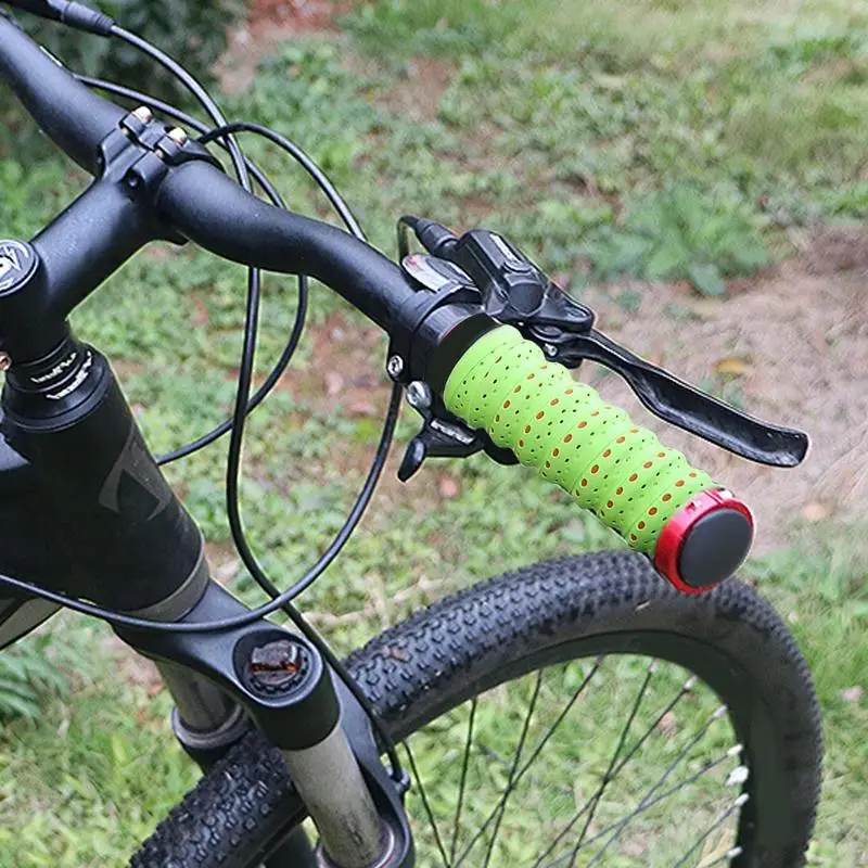 Handlebar Tape PU PU Handlebar Grip Wraps Bar Tapes Comfortable Non-slip Breathable Cycling Handlebar Grip Wraps For Better Grip