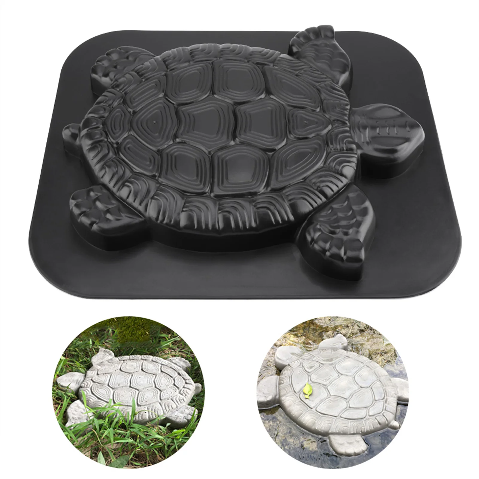 Paving Pavement Concrete Mould Stepping Stone Mold Garden Lawn Path Paver Walk