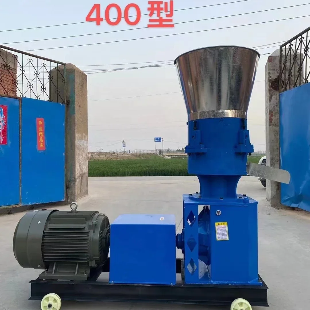 מכונת ייצור מזון אוטומטית לעוף מודל 400, מכונת פלטה להאכלת בעלי חיים