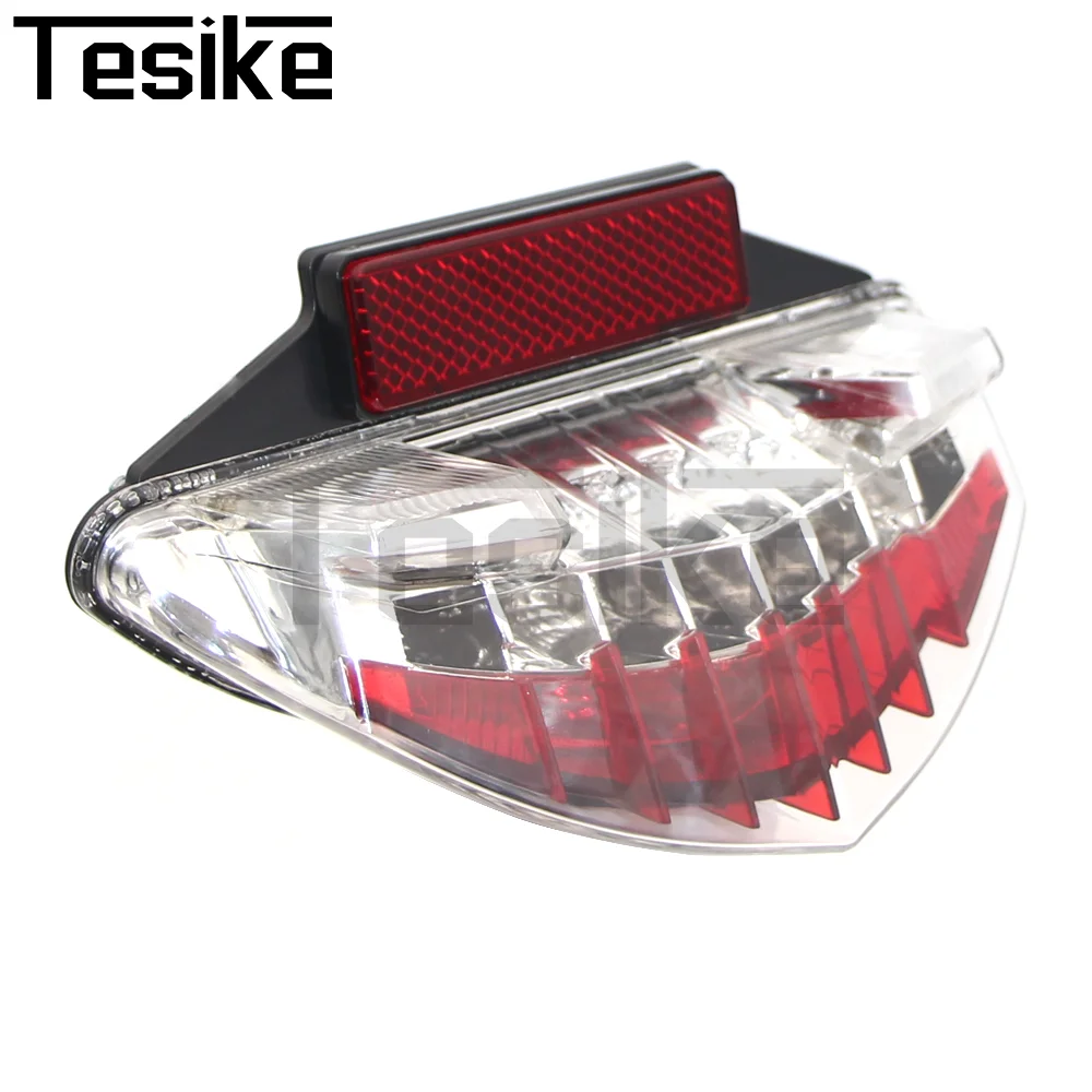 For BMW F800 ST R1200 GS Adventure K25 K255 Motorcycle 12v LED Rear Tail Stop Brake Lamp W/ License Plate Light Taillights
