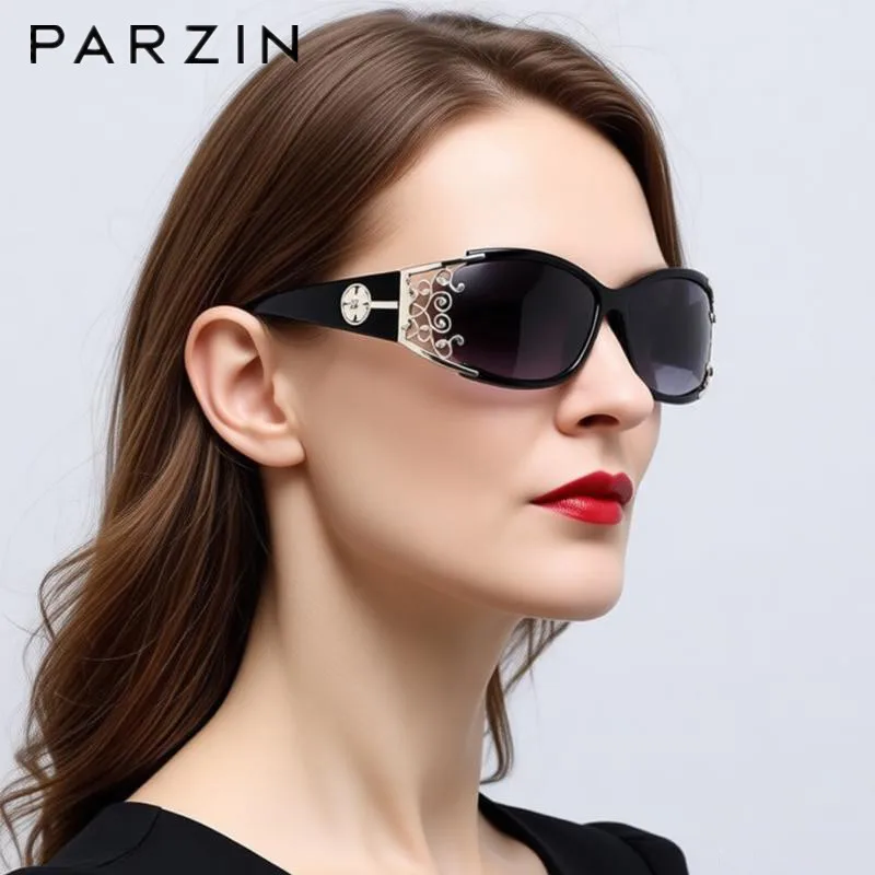 

Поляризованные солнцезащитные очки PARZIN для женщин, роскошные женские модные солнцезащитные очки с защитой от ультрафиолета