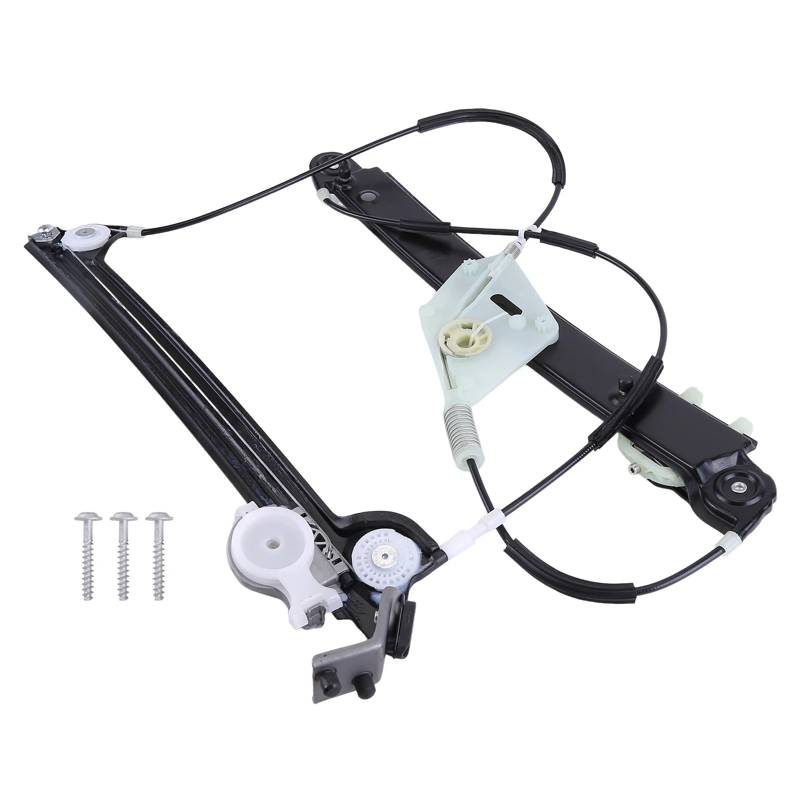 Power Window Regulator Front Right Driver Side Compatible for 1 Series E81 E82 E88 2006-2013 Replaces 51337165596