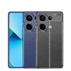 For Xiaomi Redmi Note 13 Pro 4G Case Xiaomi Redmi Note 13 Pro Plus 5G Cover Shockproof Silicone Business Style Protective Cover