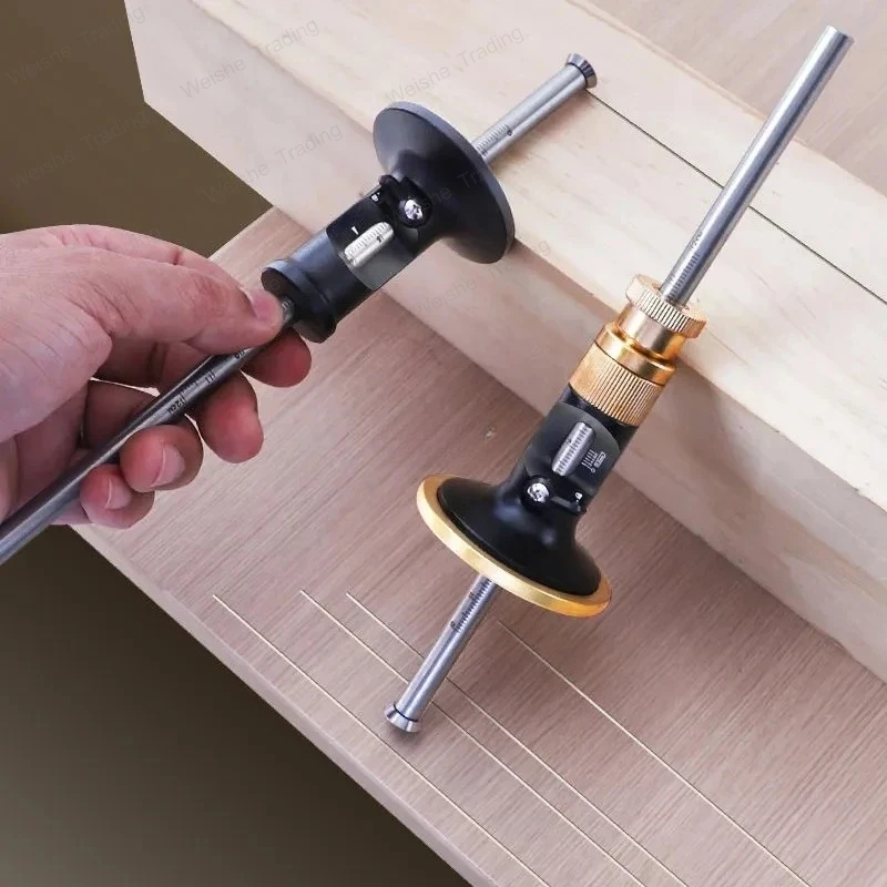 

Blade Scribing Tools European Style Scriber New Carpentry Parallel Line High Precision Woodworking Scriber Wheel Marking Gauge