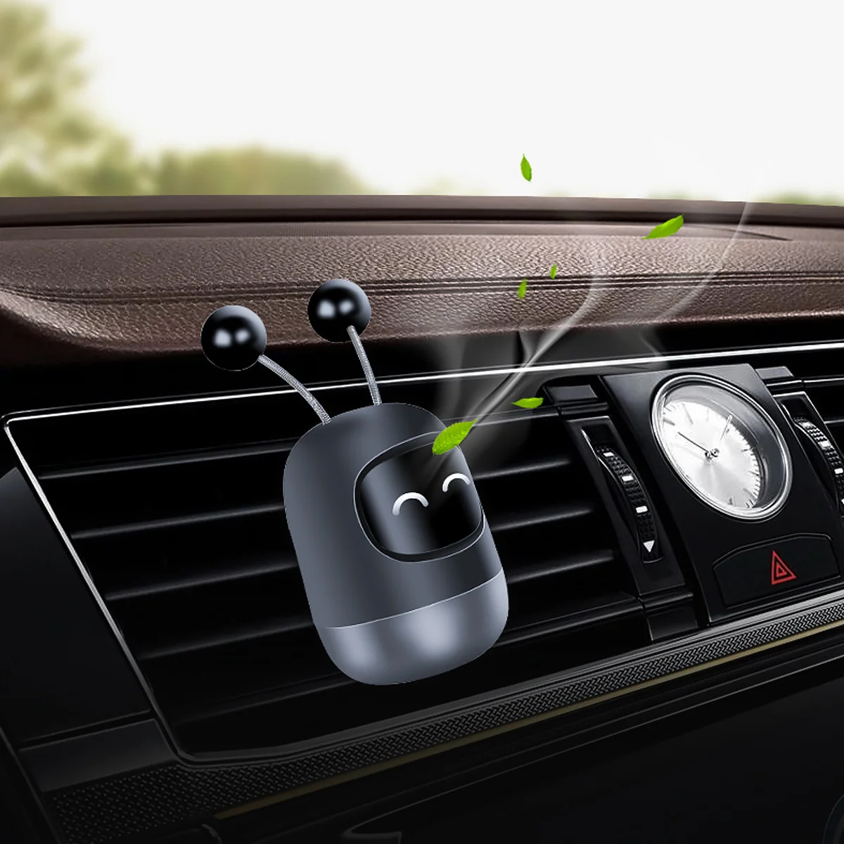 Clip Aromático con Forma de Robot para Ventilación de Aire de Coche, Soporte para Perfume, Alivia el Estrés, Mejora el Estado de Ánimo, Difusor de Aceites Esenciales