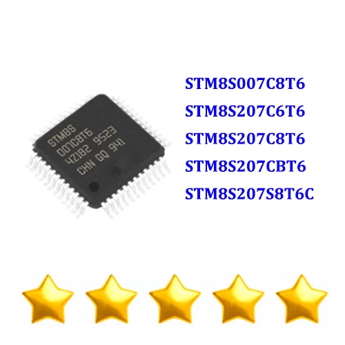 10PCS STM8S007C8T6 STM8S207C6T6 STM8S207C8T6 STM8S207CBT6 STM8S207S8T6C Brand New Original