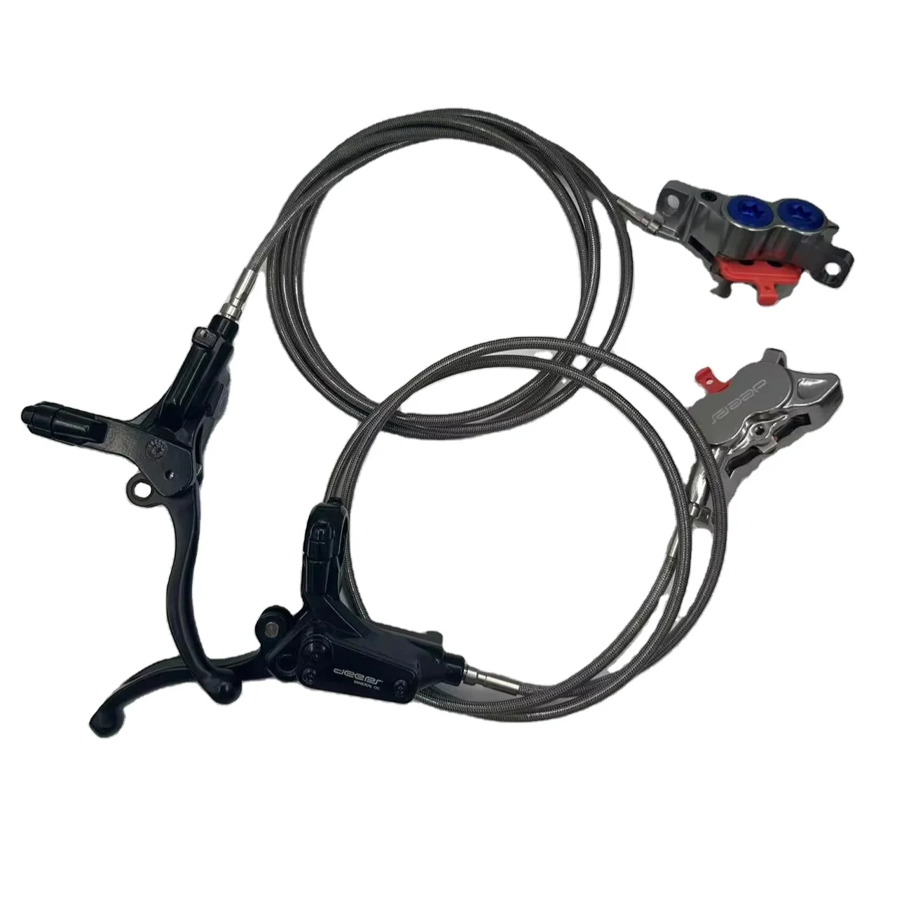 

Simaers Hydraulic Brake MTB Bike Hydraulic Brake Kit For Mountain Bikes, Electric Motorcycles, Light Bee Bikes