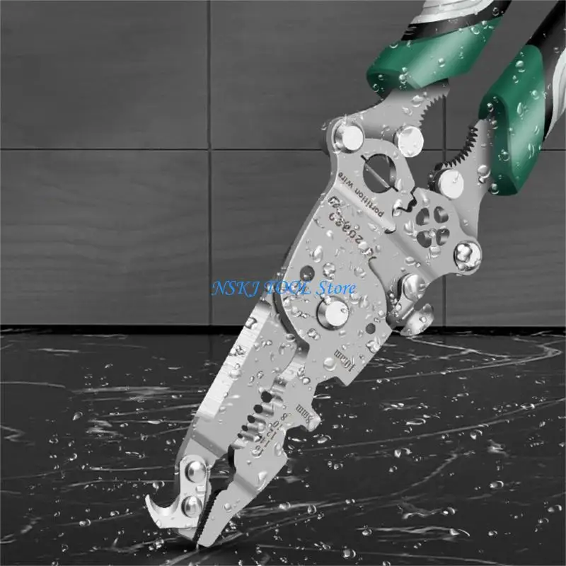 

L8RC Wire Stripper Tool Multifunction Wire Strippers Electrical 16/18 in 1 Wire Cutte
