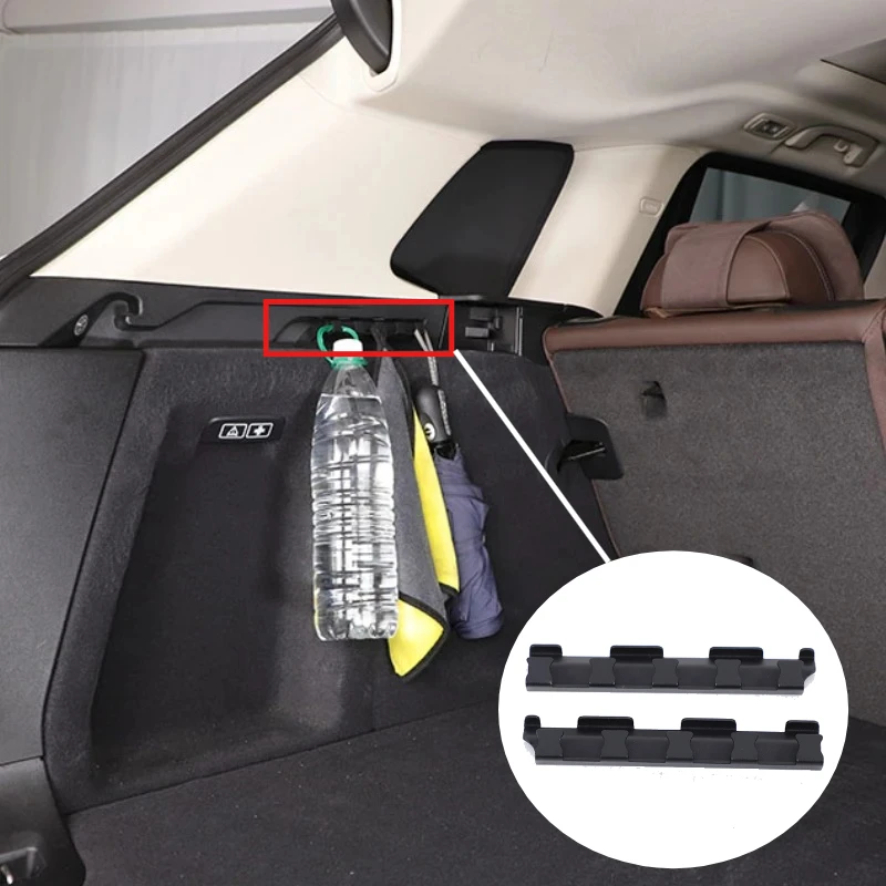 

Для BMW X3 G01 2018-2023 углеродистая сталь черный автомобильный багажник солнцезащитный козырек слот крючок отделка интерьерные автомобильные аксессуары