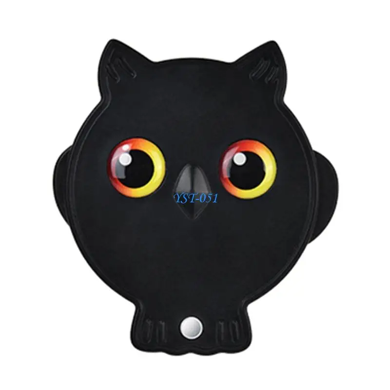 E15A Owl Pattern Magnifier Featuring Foldable Structure for Detailed Observation