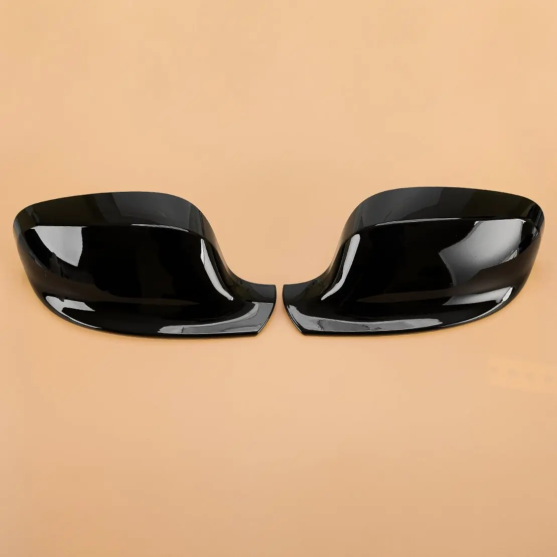 

Black Front Left Right Exterior Side Door Wing Rear View Mirror Cover Trim Cap Decor ABS Plastic Fit for BMW X3 F25 2011-2014