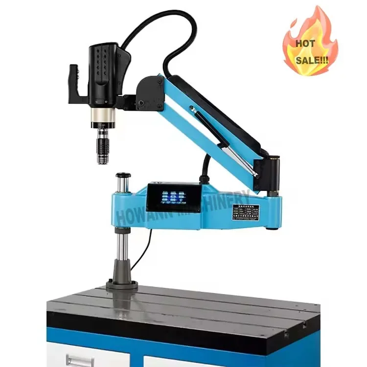 

Automatic Servo Tapper Touch Screen Flexible Arm Drilling Threading Machine M3-M16 Universal Electric Tapping Machine