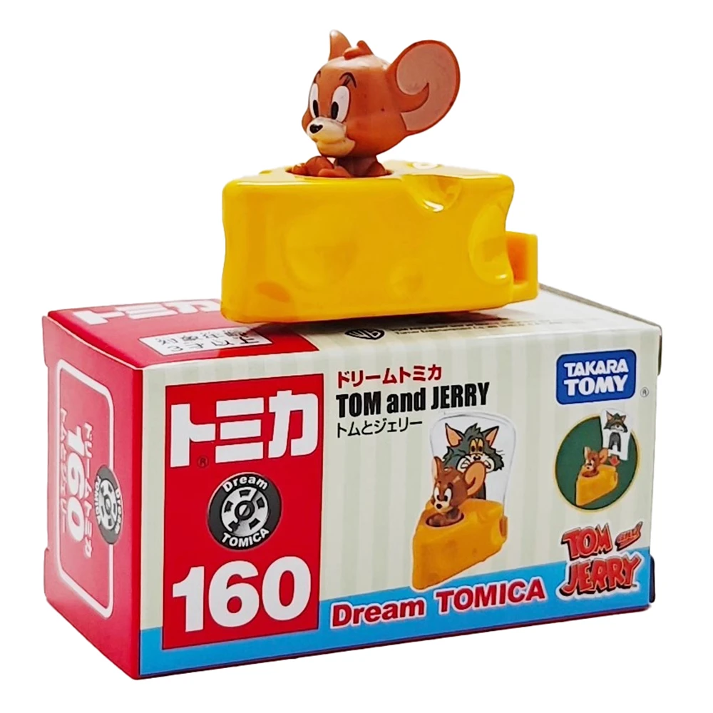 

Takara Tomy Tomica, литая под давлением металлическая модель, детская игрушка, мультяшный автомобиль, мечта Том и Джерри 934127, коллекция транспортных средств, детские игрушки