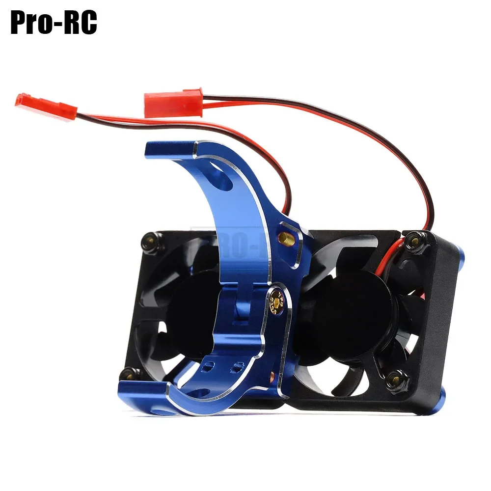 1Set 4985 / 1717 Motor Cooling Fan Cover Heat Sink Aluminum Alloy & Plastic for TRAXXAS 1/5 X-MAXX XMaxx 6S 8S ARRMA 6S 8S