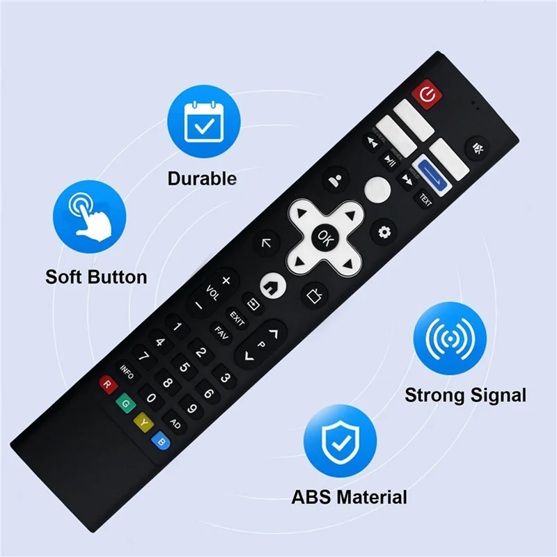 

10X Replace HS-7A05H-00 Voice Remote Control For SKYWORTH HS-7A05H-00 TV Remote Control A-Y47A