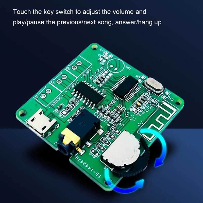 Stereo Bluetooth 3W 5W Power Amplifier Board PAM8406 Digital Power Amplifier Module DIY Bluetooth 5.0 Speaker