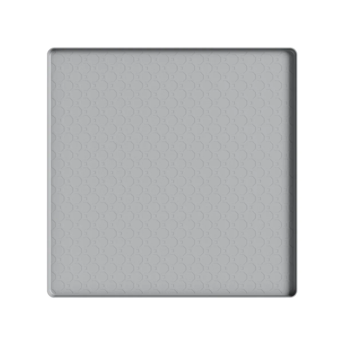

Silicone Mat with Raised Edges to Protect Floors from Spills and Provide Stability for Small Household Appliances
