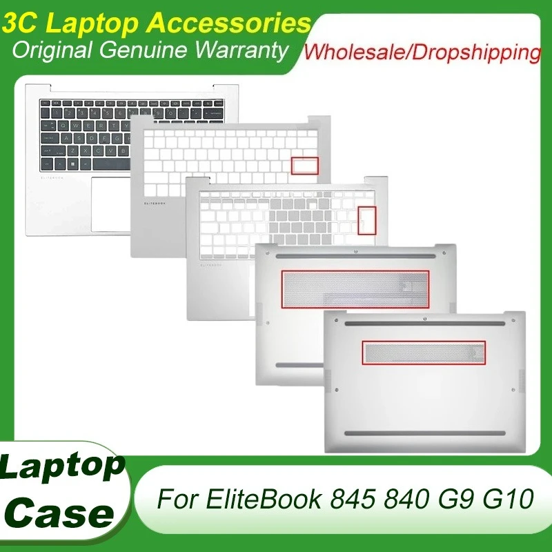 

Original New US Keyboard For HP EliteBook 845 840 G9 G10 Laptop Palmrest Upper Cover Case Top Keyboard Bottom Base Lower Shell