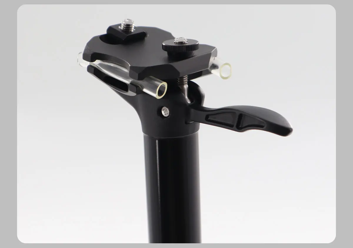 TESNO MTB Rennrad-Sattelstütze 30,9/31,6mm Stoßdämpfer-Sattelstütze Manuell Höhenverstellbare Fahrrad-Feder-Sattelstütze – Detail 16