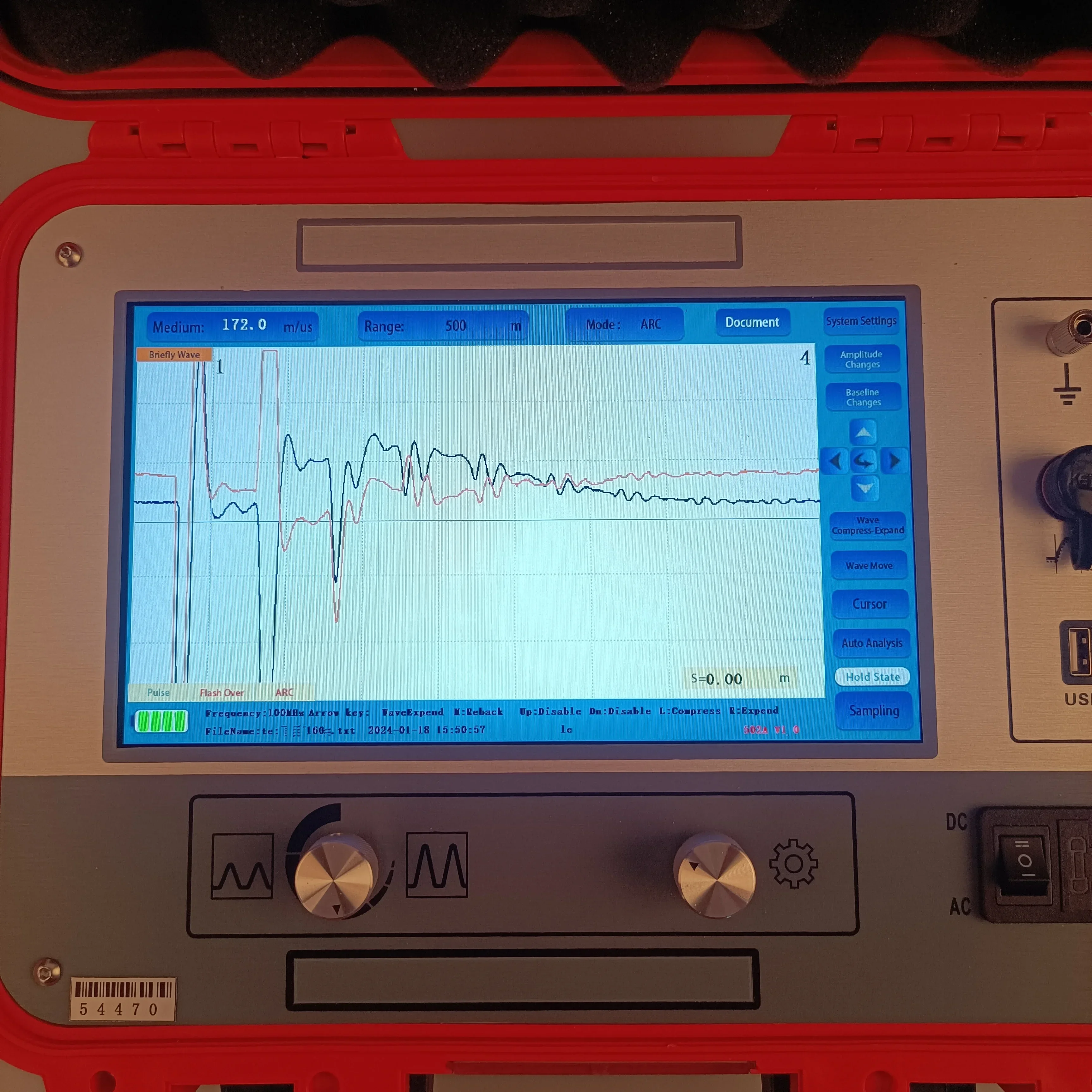 Hot sale Automatic test Cable Fault Distance Range 120km XZH TEST High Precision TDR Cable Fault Locator made in CN