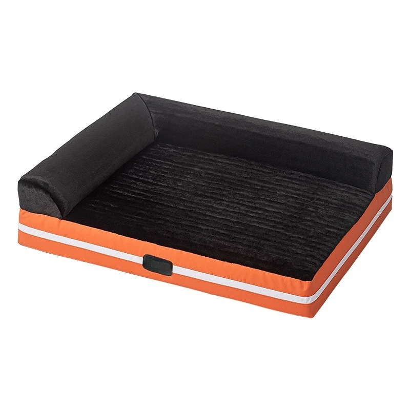 L-shaped pet cat and dog pad can be heated and cooled, with breathing light, universal heating pad for all seasons, wear-resista