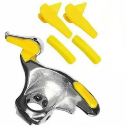 Tire Changer Machine Parts 30mm Steel Mount Demount Duck Head + 2Protective Pads