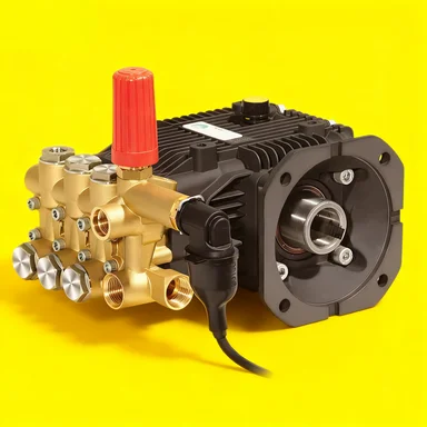 

KBM Triplex Plunger Pump 8-19L/min 100-250Bar 7.5kW High Pressure Cleaner Pump for Industrial Washing
