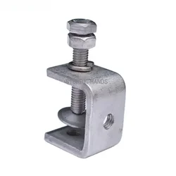 Multi-function Stainless Steel Fasteners Clamp Heavy Duty Desktop C-Type Clamp Adjustable Desk Fixed Holder Clip Hardware Tools
