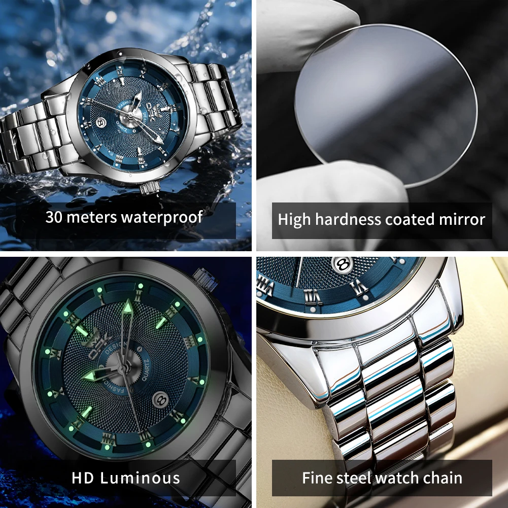 ساعات يد رجالية كوارتز OPK 605 - مراجعة Luxury Watch Cartier وسعره