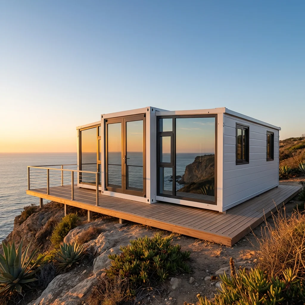 Expandable Container House 40ft Luxury 2 Bedroom Modular Home Hot Sale Prefabricated Prefab Tiny House Homes Factory Price