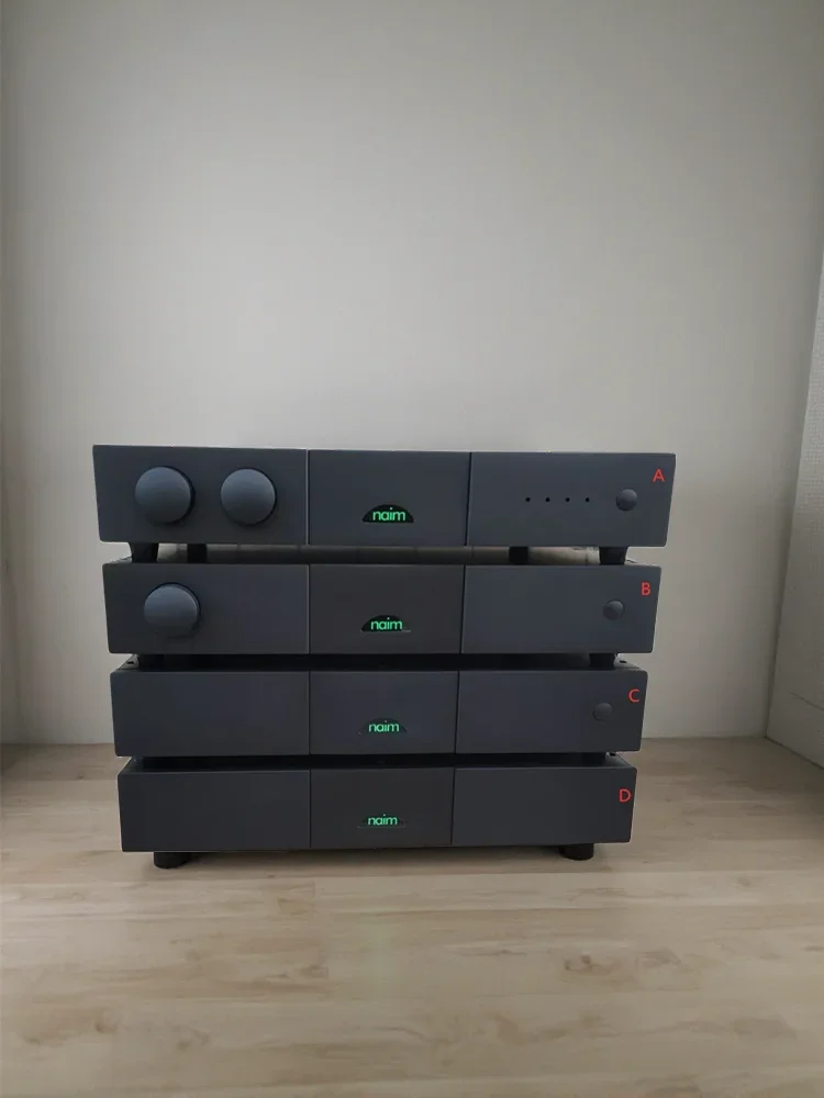

Полностью алюминиевый корпус предусилителя Naim, корпус усилителя, корпус DAC для NAP150/NAP152/NAP200