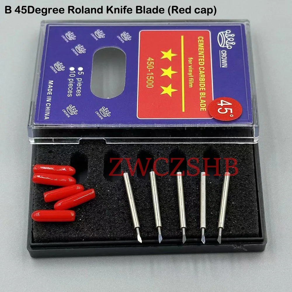 10PCS Roland Schneiden Plotter Messer Klinge 30/45/60 Grad Hartmetall Klinge Für Roland XC540 SP540 VP300 VP540 VS420 BN20 – Detail 11