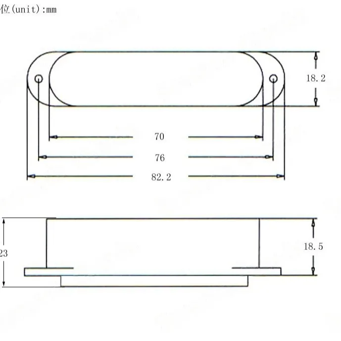 Pickup Single-Coil Gitar Elektrik Tertutup Tiga Tunggal SQ ST