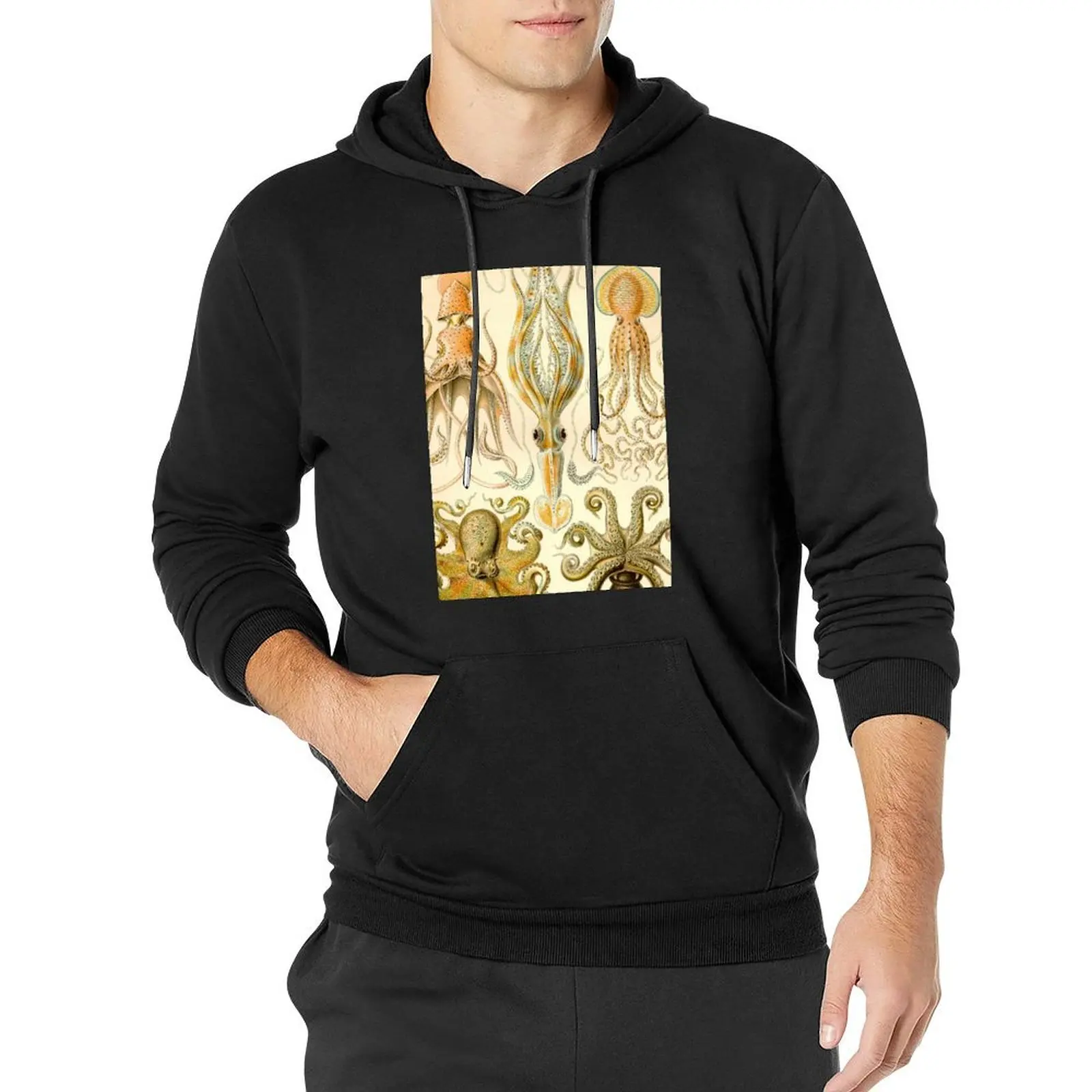 Gamochonia - Ernst Haeckel Pullover Hoodie fashion men men's sweat-shirt set men hoodie