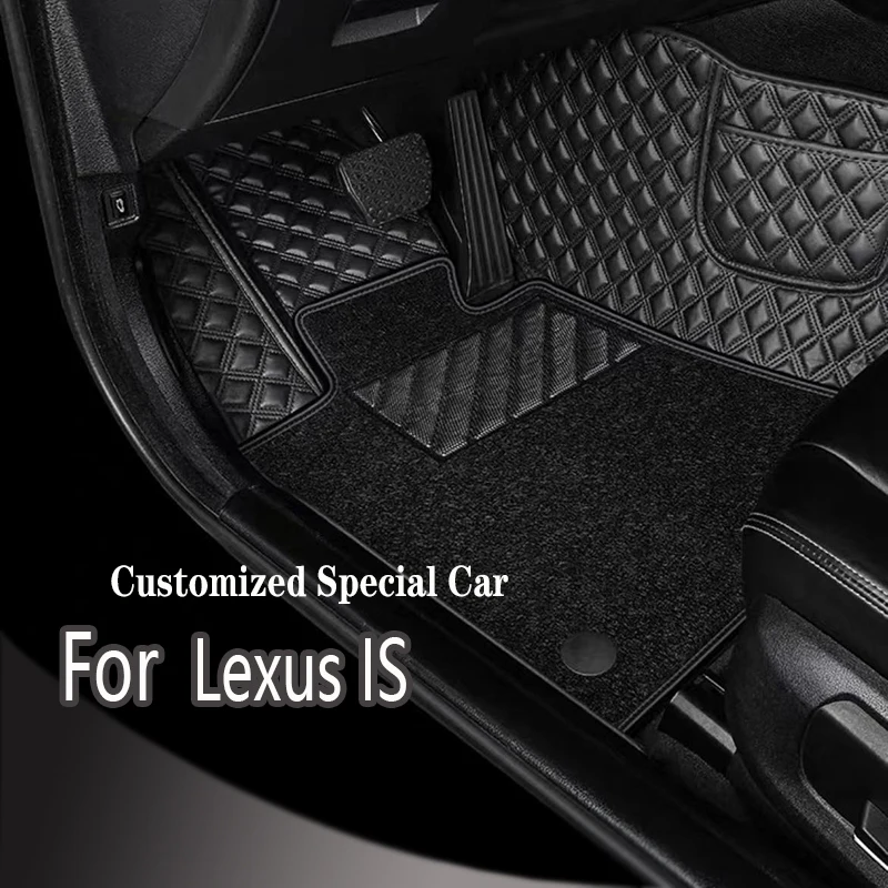 

Car Floor Mats For Lexus IS XE20 2006~2013 IS250 300h 200d 220d Carpet Mat Rug Anti Dirt Protective Pad Full Set Car Accessories