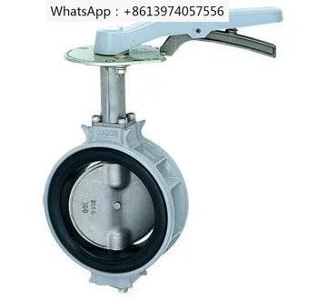 

Butterfly valve 10XJMEA aluminum alloy KITZ manual butterfly valve clamp type